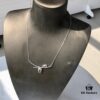 6930058e12f62673a6fab17f Original Design, High-End Quality HEFANG Jewelry Ribbon Knot Pendant Necklace