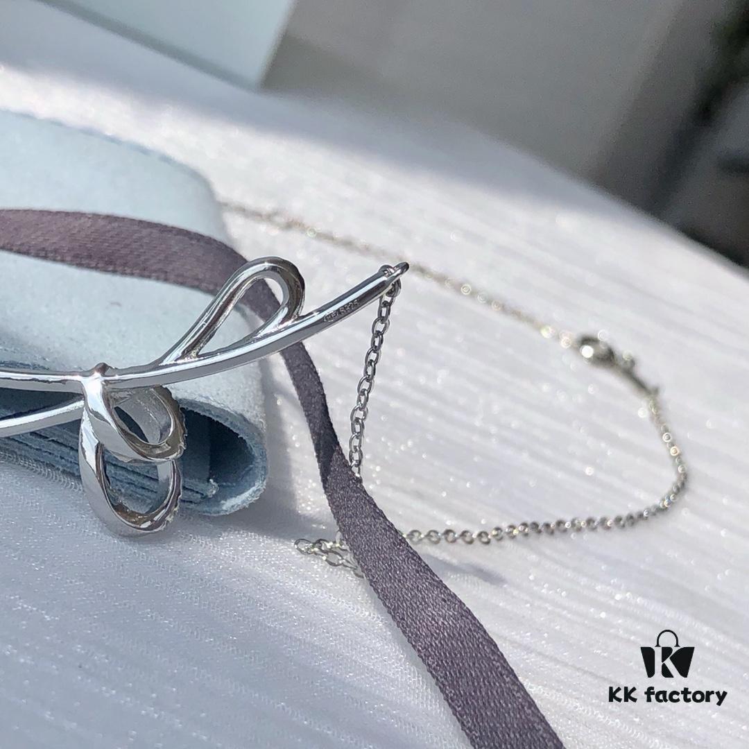 6930058e12f62673a6fab180 Original Design, High-End Quality HEFANG Jewelry Ribbon Knot Pendant Necklace