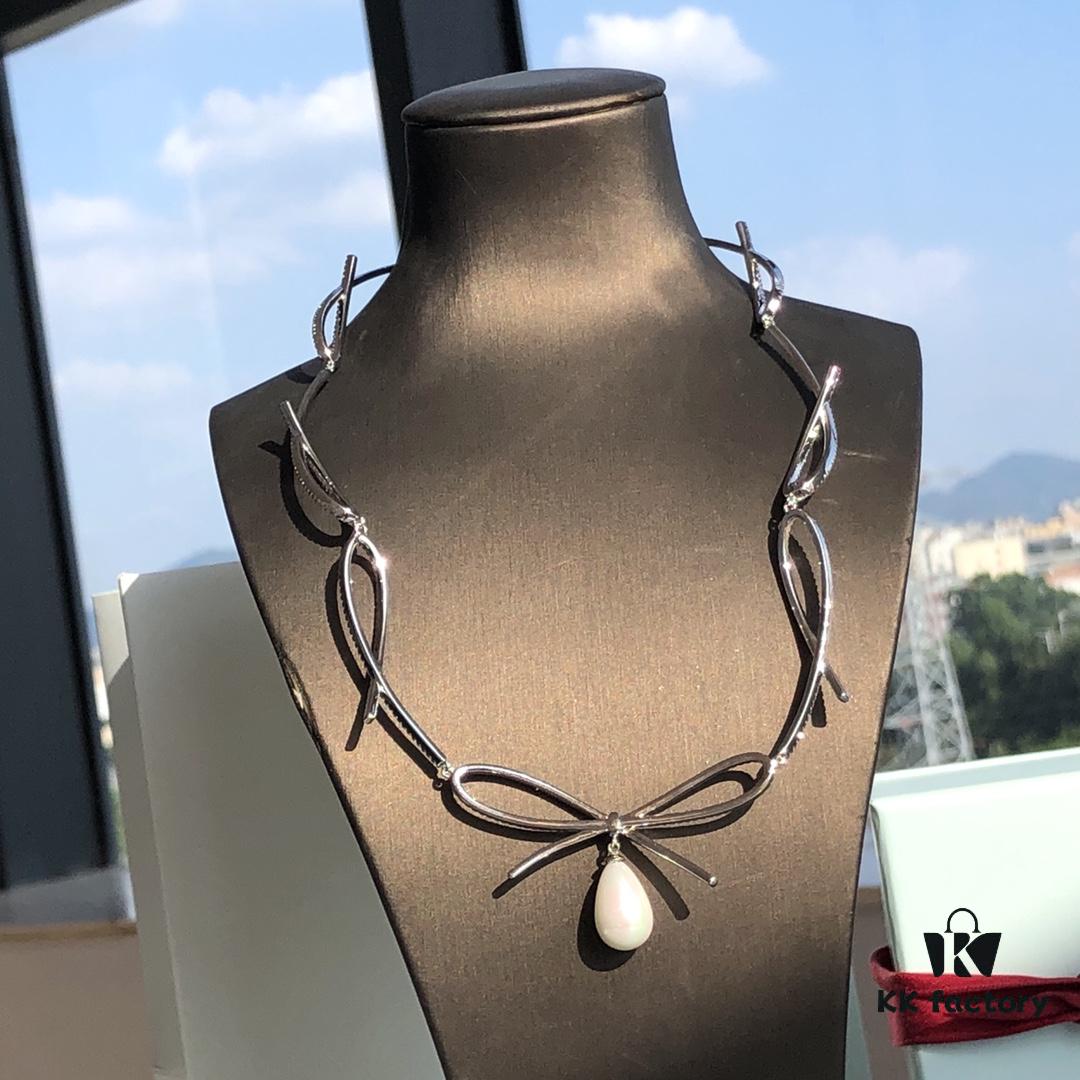 693005a012f62673a6fab194 HEFANG Jewelry Bow Ribbon Necklace