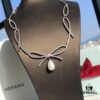 693005a112f62673a6fab196 HEFANG Jewelry Bow Ribbon Necklace