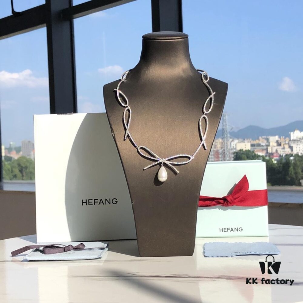 693005a312f62673a6fab199 HEFANG Jewelry Bow Ribbon Necklace