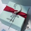 693005a512f62673a6fab19c HEFANG Jewelry Pearl Bow Earrings with Reverse Tassel Ear Cuff (Right Ear)