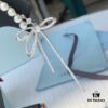 693005a712f62673a6fab19f HEFANG Jewelry Pearl Bow Earrings with Reverse Tassel Ear Cuff (Right Ear)