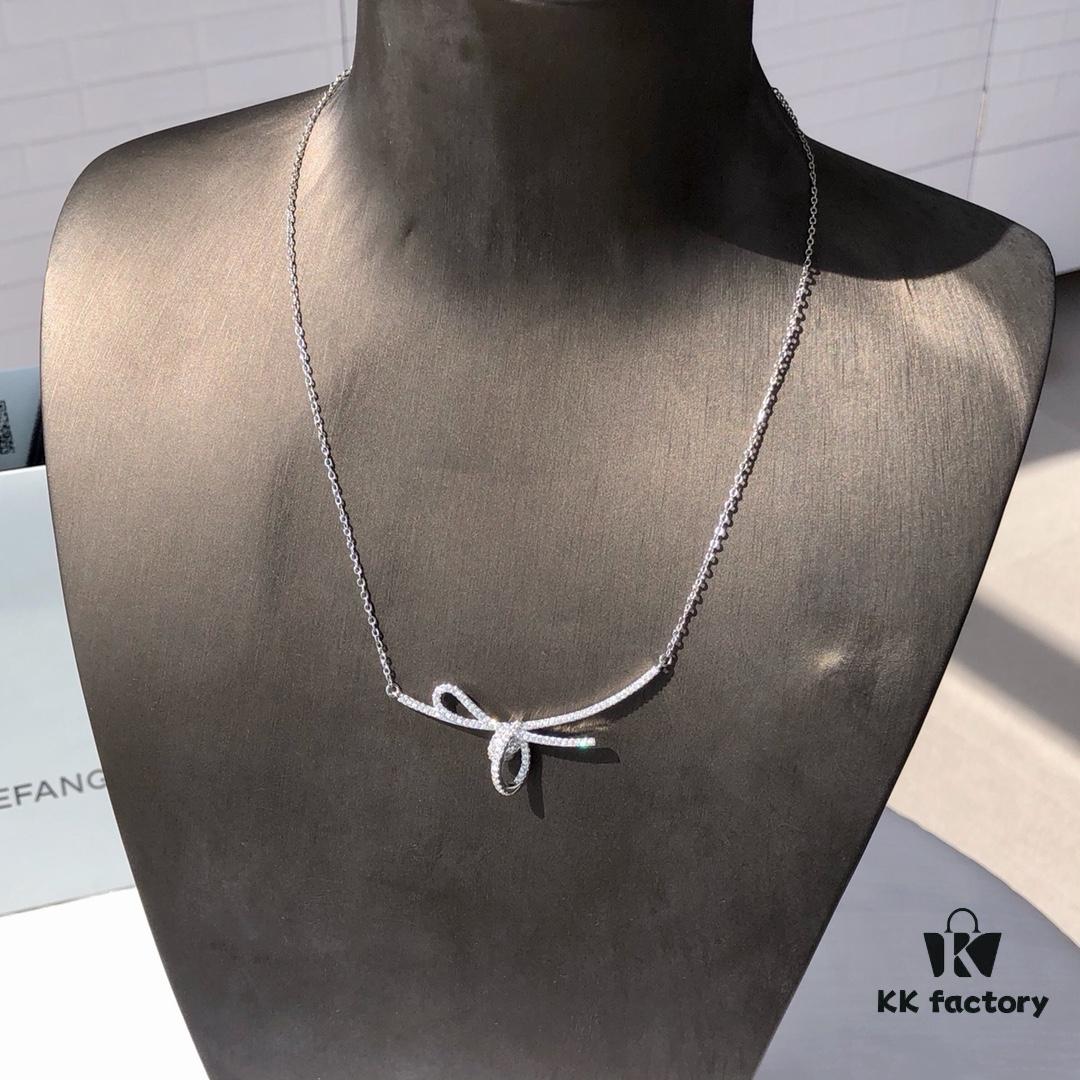 693005ad12f62673a6fab1a7 Original Design, High-End Quality HEFANG Jewelry Ribbon Knot Pendant Necklace