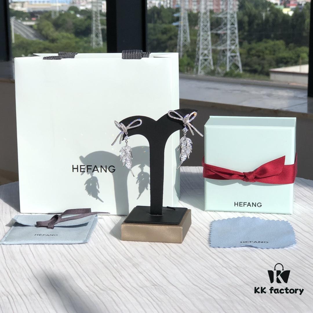 693005b412f62673a6fab1b1 HEFANG Jewelry Ribbon Wheat Ear Earrings