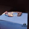 Swarovski Double-Sided Hollow Swan Bracelet with Austrian Crystals, Precise ZP Material Replication, Authentic Logo Engraving, Original Quality