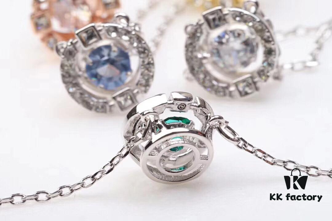 693005ce12f62673a6fab1cd New Arrival ♥️ Swarovski Dancing Heart Pendant Necklace in Green - 6 Colors Available! In Stock