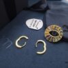 693005d512f62673a6fab1d6 A Monaco Asymmetrical Colorful Gold Lucky Eye Earrings, French Minimalist Luxury Jewelry