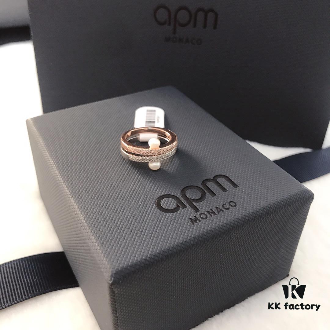 693005db12f62673a6fab1de APM Monaco Pearl Ring - Stylish and Versatile New Arrival for December