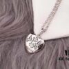 693005e112f62673a6fab1e6 Gucci Double G Necklace, Unisex Interlocking Logo Pendant, Handcrafted S925 Sterling Silver, High-End Replica