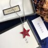 693005e112f62673a6fab1e8 In Stock‼ Gucci 'REAL' Series Sterling Silver Necklace, Unisex Vintage Style, S925 Oxidized Silver Pendant, 37-42cm Adjustable Chain, Official Packaging, Ideal Gift