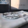 693005e412f62673a6fab1ea Gucci Blind for Love Collection 925 Sterling Silver Bracelet with Floral, Bird, Tiger Head, Eye and Heart Motifs