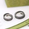 693005ec12f62673a6fab1f5 Valentine's Gift ❤️ Gucci Garden Series Sterling Silver Snake Couple Ring