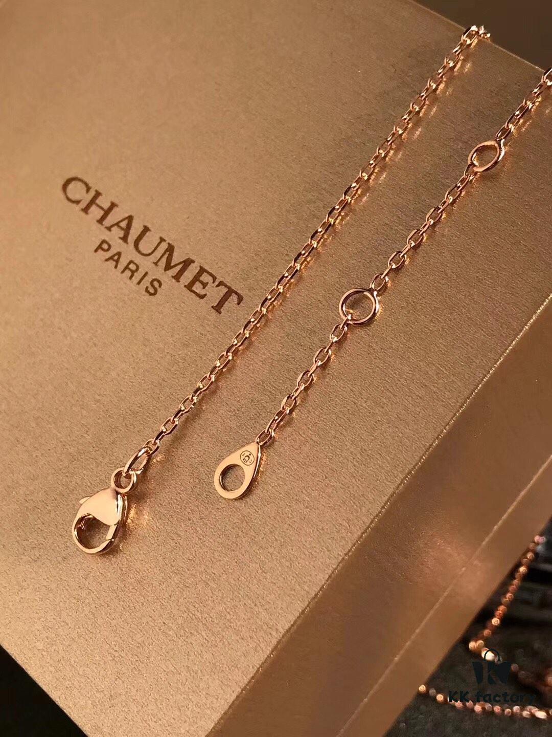 6930061812f62673a6fab22b CHAUMET PARIS Liens 'Forever Connected' Diamond Ring, 925 Silver Plated with 18K Gold, Heavily Sparkling – Highly Recommended! Openwork Cross Design Adorned with Brilliant Zirconia Stones, Glittering ✨✨