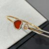 6930064612f62673a6fab26b Chopard Heart Necklace and Bracelet with Diamond Trimmings in New Year Red
