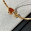 6930064712f62673a6fab26e Chopard Heart Necklace and Bracelet with Diamond Trimmings in New Year Red