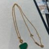 Chopard Green Malachite Heart Necklace