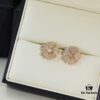 6930066112f62673a6fab28c Chopard High-End Stud Earrings with Signature Moving Diamond, 18K Rose Gold and White Gold, Hypoallergenic Silver Pin, Logo on Glass
