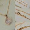 6930068412f62673a6fab2bb Chopard 👼 Chopard Necklace with Lucky and Iconic Moving Diamonds, 18K Rose Gold, Original Logo, Adjustable Chain