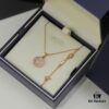 6930069f12f62673a6fab2da Chopard 👼 Chopard Necklace with Lucky and Iconic Moving Diamonds, 18K Rose Gold, Original Logo, Adjustable Chain