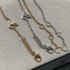 693006a312f62673a6fab2de Chopard Happy Diamonds Collection Fully Paved Round Necklace with Movable Diamond Heart Pendant