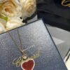 693006ad12f62673a6fab2ed Chopard Happy Hearts Series Heart Necklace with Moving Diamond