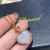693006b312f62673a6fab2f8 Chopard Happy Hearts Series Heart Necklace with Moving Diamond