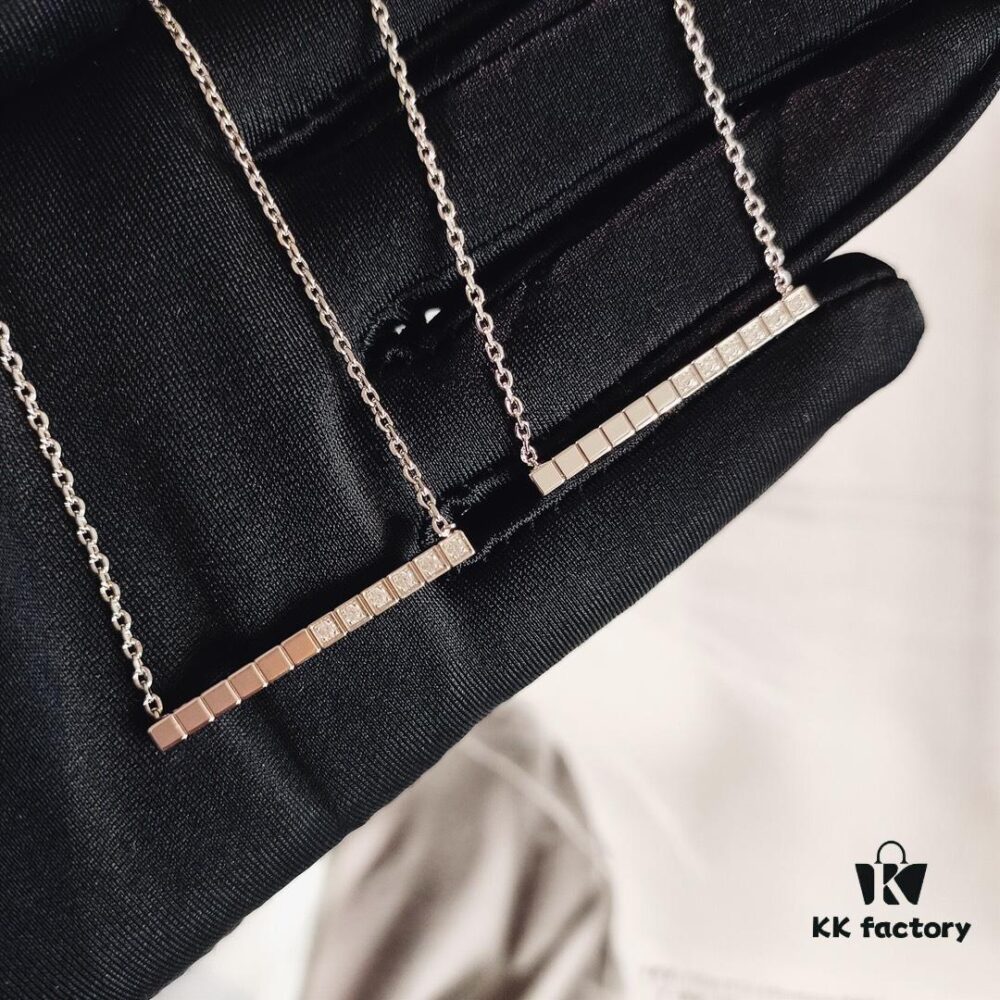 693006ba12f62673a6fab307 New Arrival, Xiao Bang IceCube Series Geometric Necklace, Recommended by Celebrities