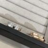 693006e212f62673a6fab344 New Chopard Ice Cube Series Ring, Same Style as Zhu Yilong's, Precision-Carved Mini Ice Block Ring with Single or Ten Diamonds, White Gold and Rose Gold Narrow Version