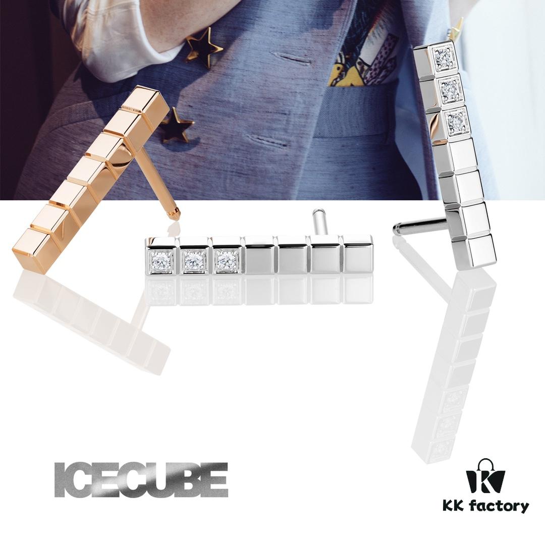 693006f912f62673a6fab36c Celebrity and Instagram Influencer Lookbook Reference, Xiao's Ice Cube Series, Ice Block Earrings, Understated Yet Sophisticated Jewelry with Style and Taste