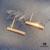 693006fc12f62673a6fab36f New Arrival, Chopard Ice Cube Series Ear Studs – Exquisitely Crafted CNC-Engraved Design in White and Rose Gold with Multi-Faceted 'Ice Cube' Detailing