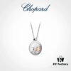 6930071412f62673a6fab38f Chopard Happy Stars Necklace in Champagne Gold and White Gold, In Stock