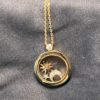 6930071912f62673a6fab397 Chopard Happy Stars Necklace in Champagne Gold and White Gold, In Stock