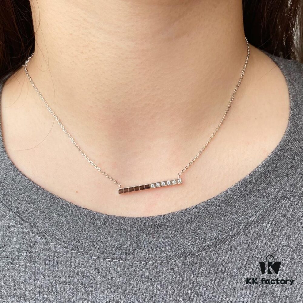 6930071f12f62673a6fab3a0 Chopard-Style Diamond Necklace in High-Quality K-Gold with Sparkling Zirconia