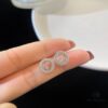 Chopard Happy Series Earrings, Dancing Diamond Collection