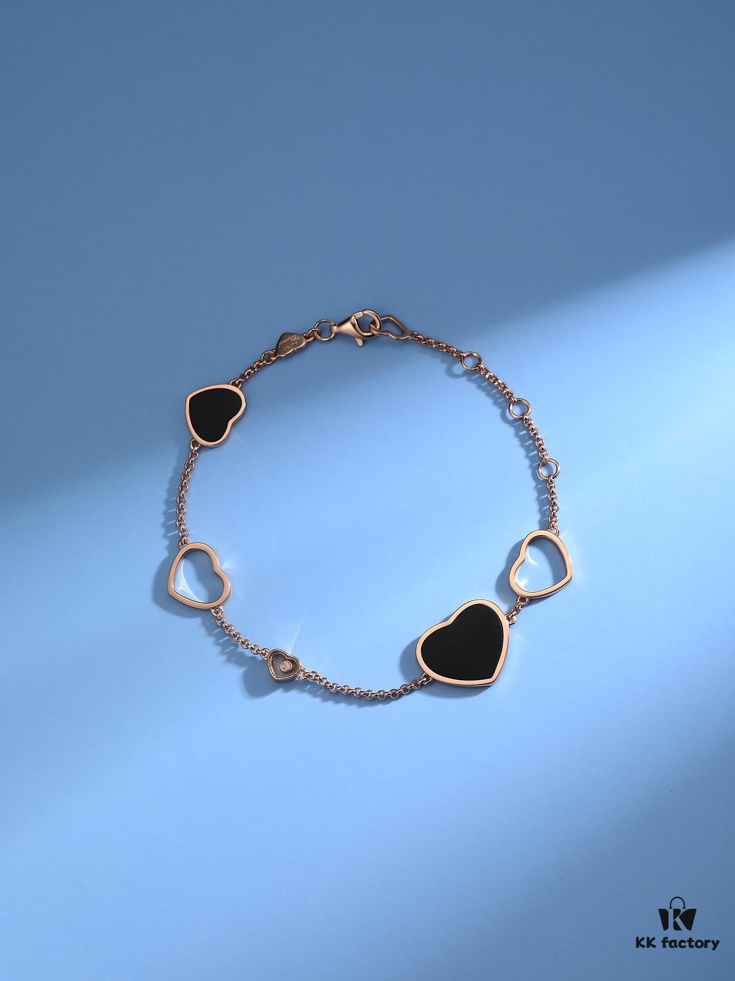 6930074f12f62673a6fab3f9 Chopard-style Heart Bracelet with Symbolic Design - Interconnected Hearts
