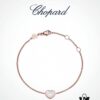 6930076112f62673a6fab418 Chopard Angel Hand Chain - Chopard's Symbol of Luck with Iconic Moving Diamond, 18K Gold Plated, Original Logo and Authentic Tag, Adjustable Length Chopard Heart Bracelet