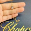 6930076612f62673a6fab421 Chopard Angel Hand Chain - Chopard's Symbol of Luck with Iconic Moving Diamond, 18K Gold Plated, Original Logo and Authentic Tag, Adjustable Length Chopard Heart Bracelet