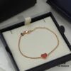 6930076812f62673a6fab426 Chopard Angel Hand Chain - Chopard Lucky Symbol with Iconic Moving Diamond, 18K Gold Plated, Original Logo and Authentic Tag, Adjustable Length Chopard Heart Bracelet 53581075
