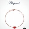 6930076a12f62673a6fab428 Chopard Angel Hand Chain - Chopard Lucky Symbol with Iconic Moving Diamond, 18K Gold Plated, Original Logo and Authentic Tag, Adjustable Length Chopard Heart Bracelet 53581075