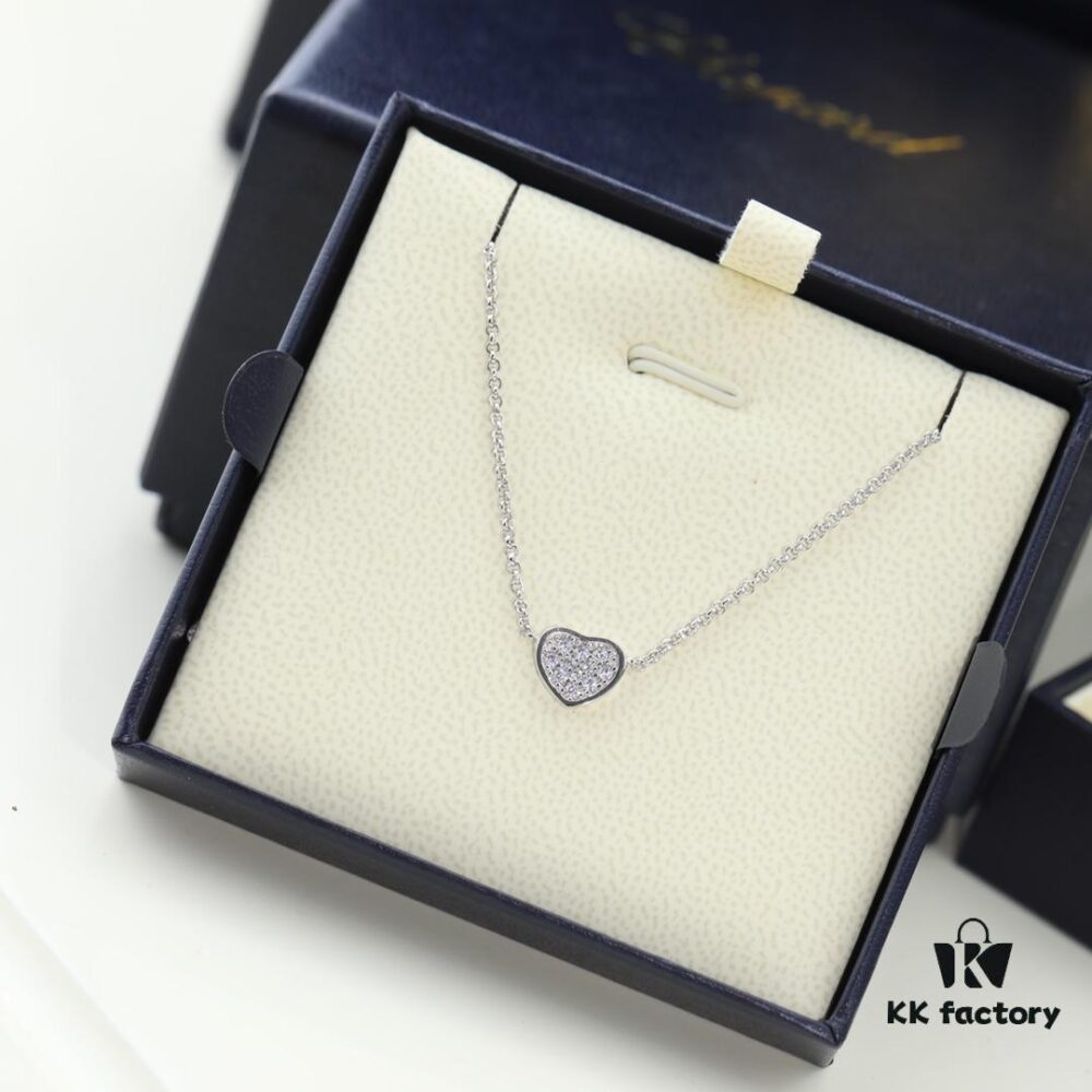 6930076b12f62673a6fab42a Chopard Necklace: Lucky Chopard with Iconic Moving Diamonds, 18K Gold Plated, Adjustable Chain with Original Logo and Brand Tag