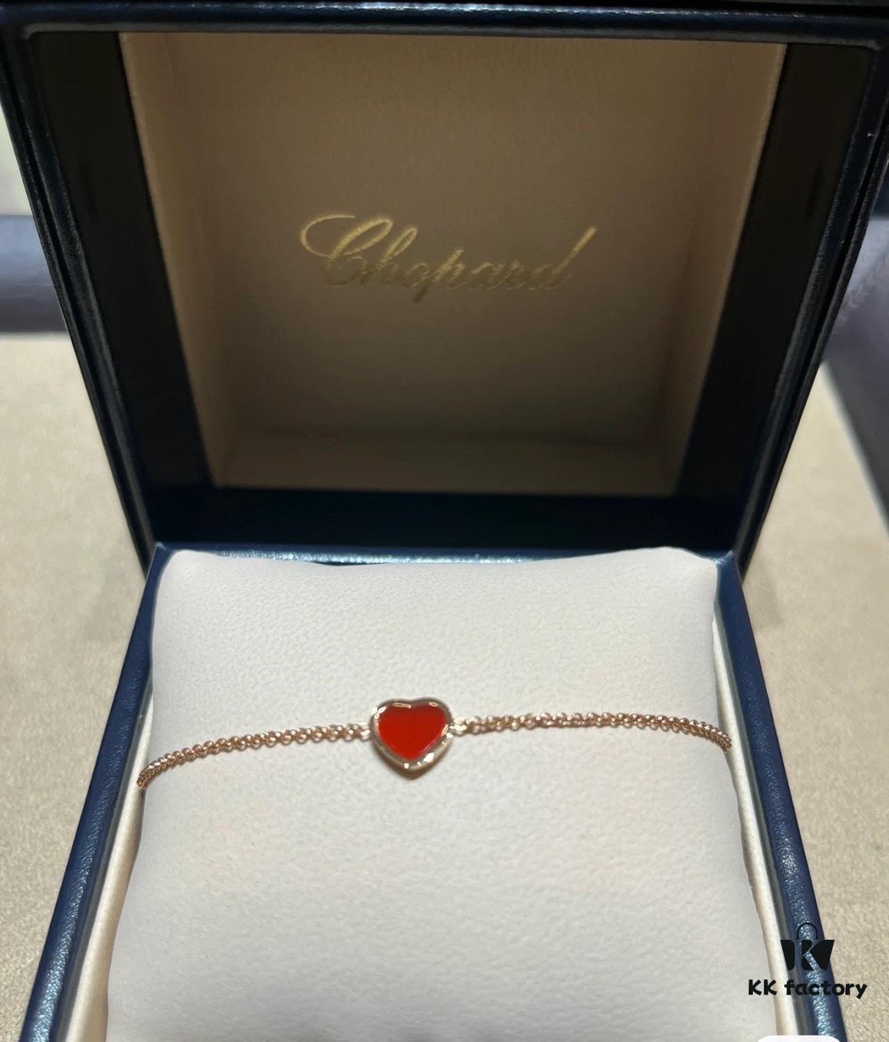 6930076e12f62673a6fab42f Chopard Angel Hand Chain - Chopard Lucky Symbol with Iconic Moving Diamond, 18K Gold Plated, Original Logo and Authentic Tag, Adjustable Length Chopard Heart Bracelet 53581075