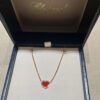 6930077a12f62673a6fab444 Chopard Necklace: Lucky Chopard with Iconic Moving Diamonds in Electroplated 18K Rose Gold, Adjustable Heart Pendant with Original Logo and Authentic Tag