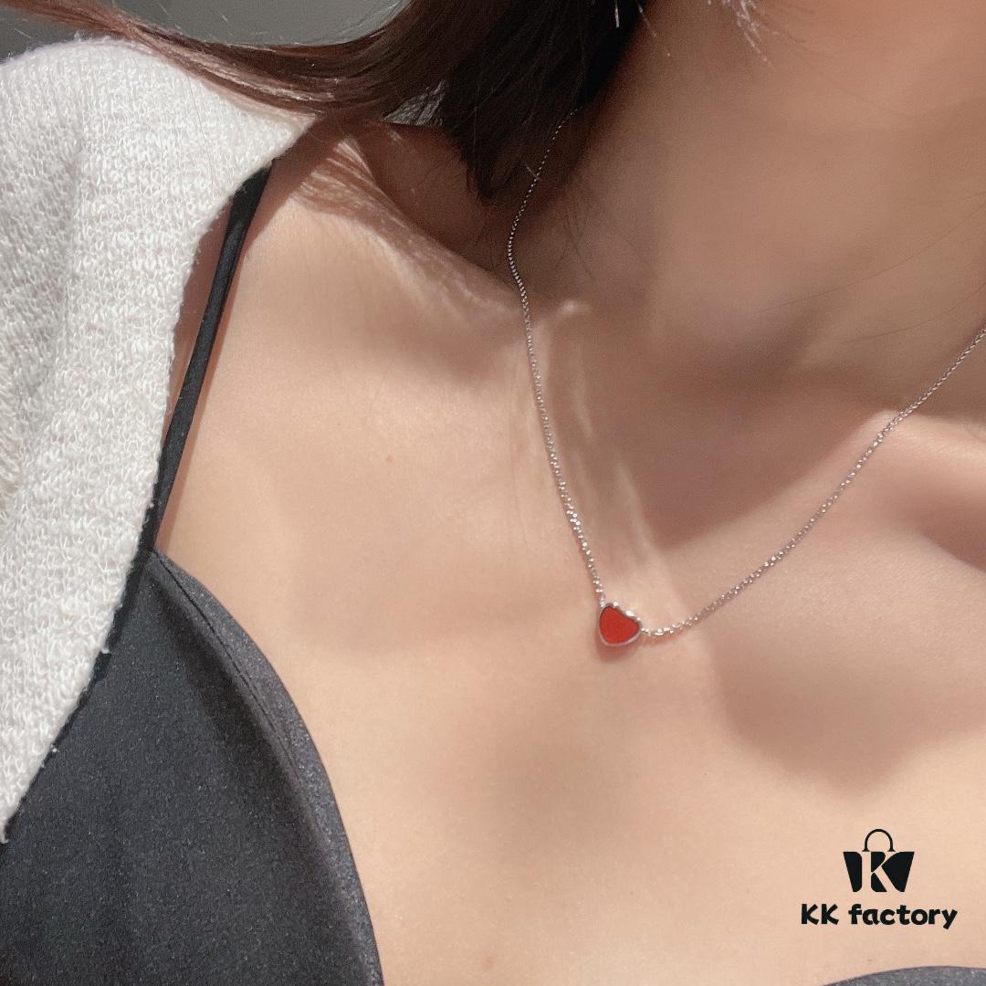 6930077a12f62673a6fab446 Chopard Necklace: Lucky Chopard with Iconic Moving Diamonds in Electroplated 18K Rose Gold, Adjustable Heart Pendant with Original Logo and Authentic Tag
