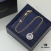 6930077d12f62673a6fab44c Chopard High-Version CNC Craft Necklace with Sun, Moon and Stars, 18K Rose Gold Original Logo, Adjustable Length, Featuring Brand's Iconic Moving Diamond Inside Glass