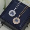 6930078912f62673a6fab460 Chopard Necklace: Chopard's Luck and Iconic Moving Diamond, 18K Rose Gold, Original Logo and Authentic Tag, Adjustable Length, Chopard Heart Necklace
