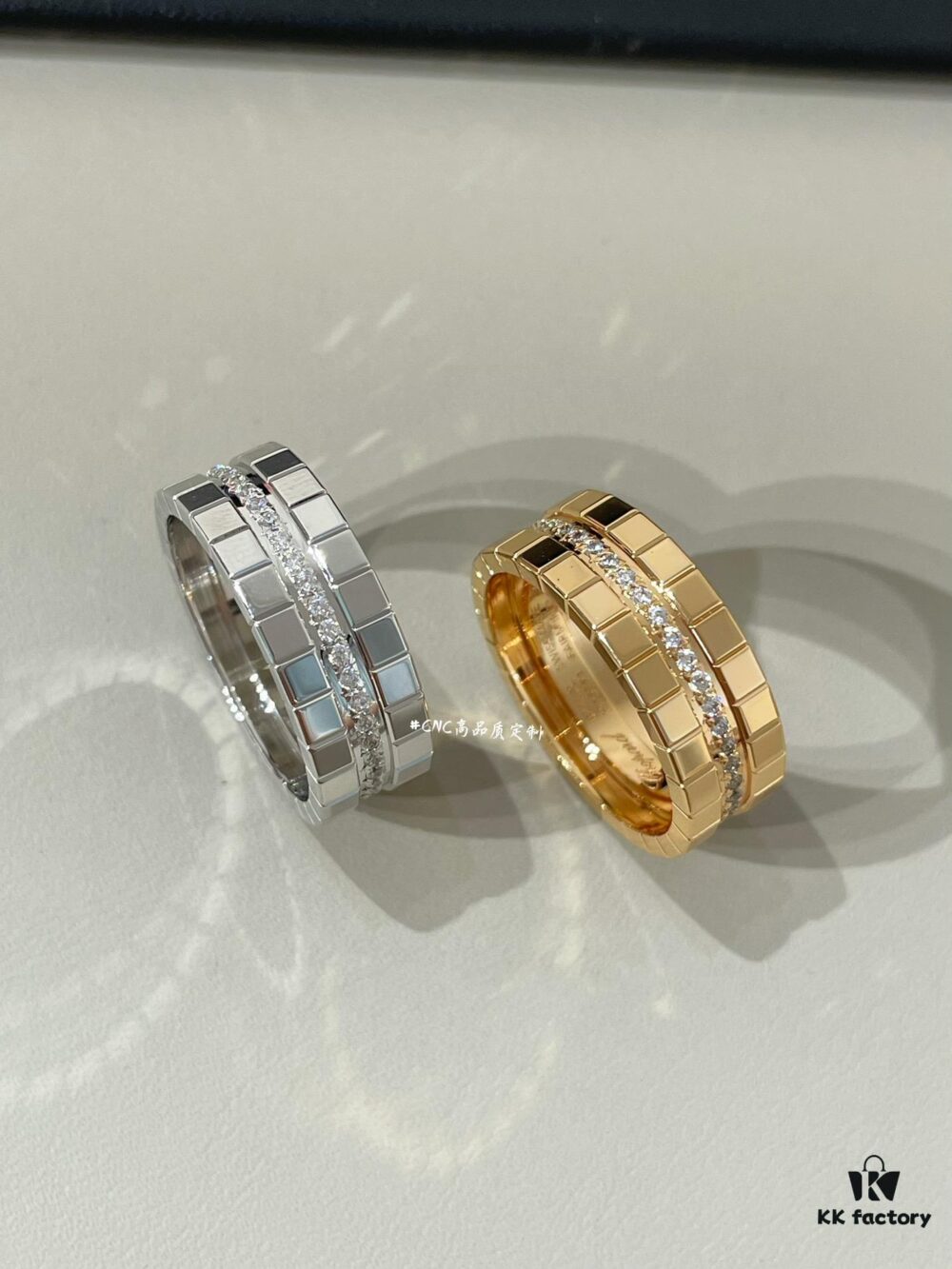 6930079d12f62673a6fab482 New Arrival, Chopard Ice Cube Series, Celebrity-Inspired Iced Cube Ring 💍 Custom Precision-Carved Wide Version with Diamonds