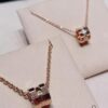 New Chopard Ice Cube Round Necklace