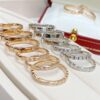 New Arrival ♥️ Chopard Happy Diamonds Square Candy Couple Ring 💍