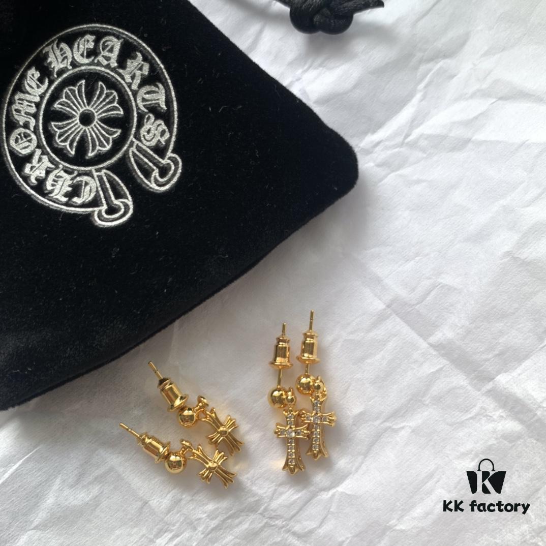 693007d612f62673a6fab4d1 Must-Have Cross Stud Earrings for Fashion-Forward Individuals, Four Styles Available